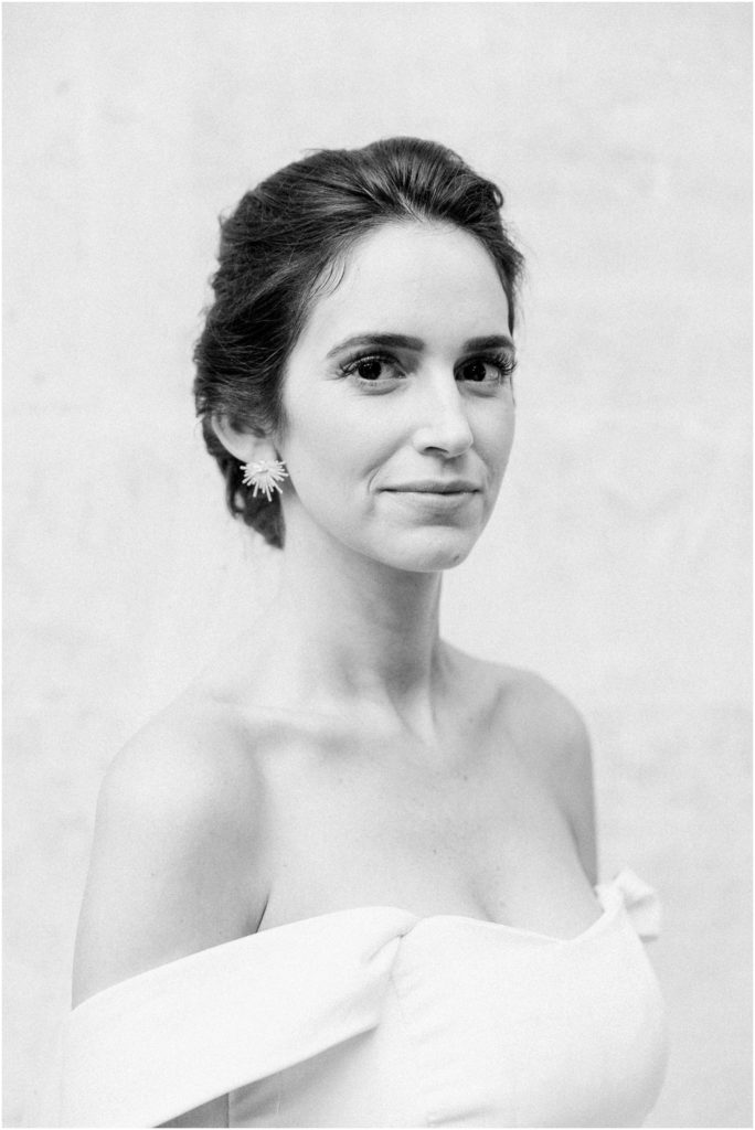 ohio statehouse wedding bride portrait